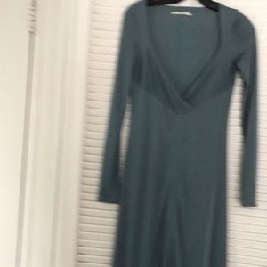 Slate blue long sleeved nightgown